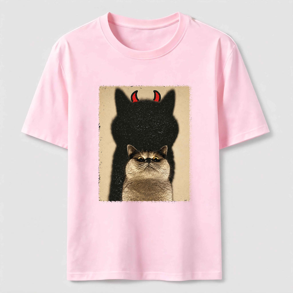 PetTaxClub Devil Shadow Cat Classic T-Shirt