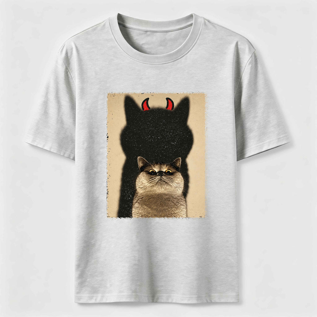PetTaxClub Devil Shadow Cat Classic T-Shirt