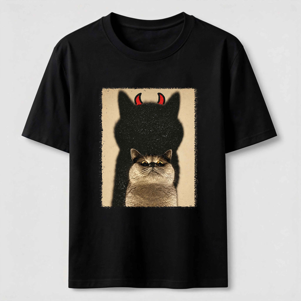 PetTaxClub Devil Shadow Cat Classic T-Shirt