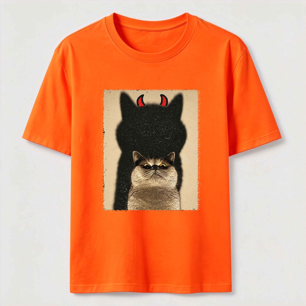 PetTaxClub Devil Shadow Cat Classic T-Shirt
