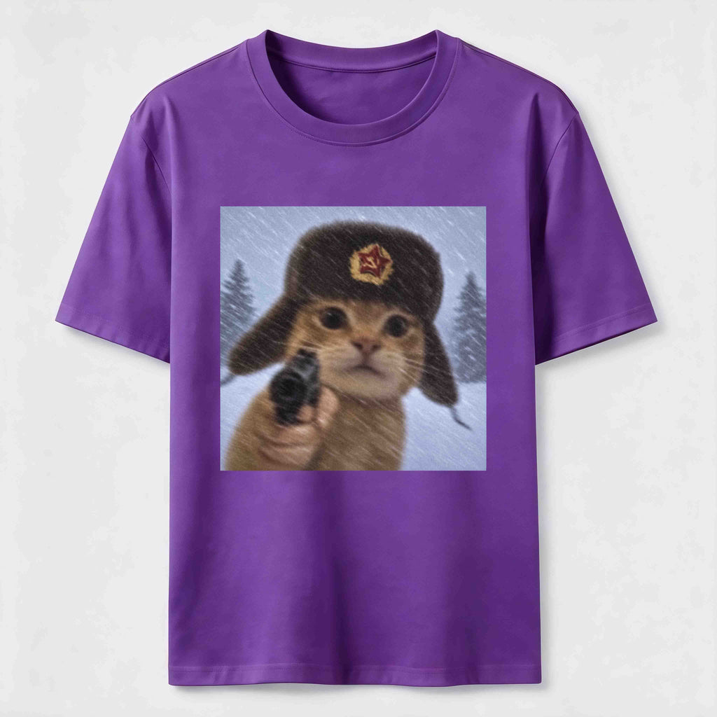 PetTaxClub Winter Hat Cat Classic T-Shirt