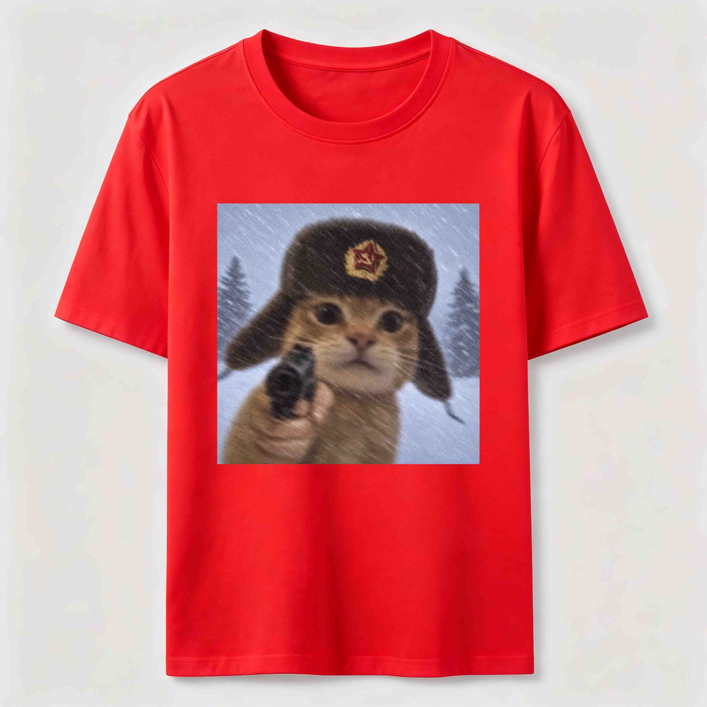 PetTaxClub Winter Hat Cat Classic T-Shirt
