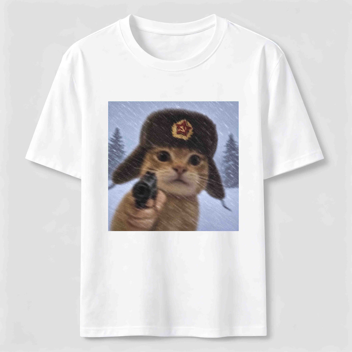 PetTaxClub Winter Hat Cat Classic T-Shirt