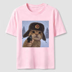 PetTaxClub Winter Hat Cat Classic T-Shirt