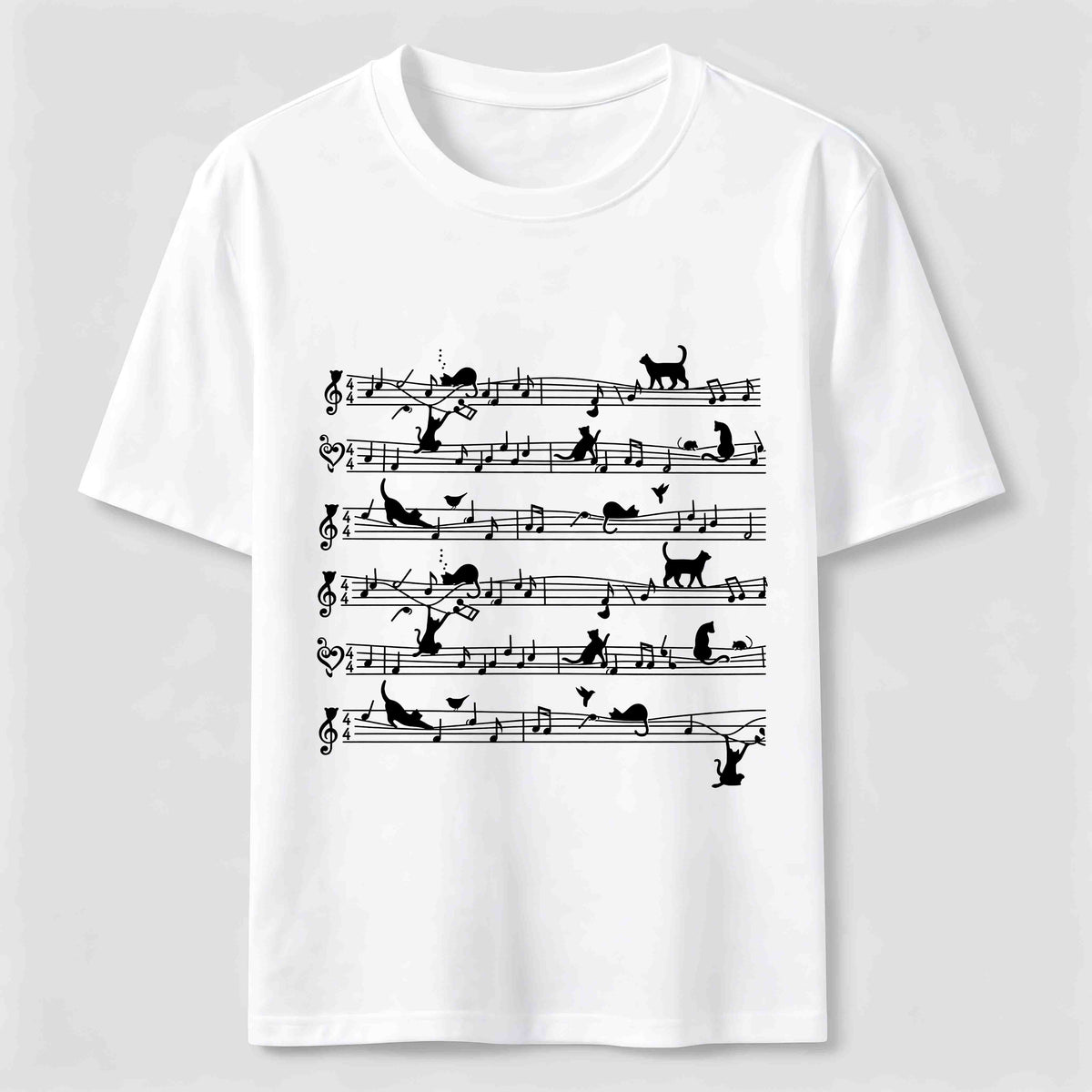 PetTaxClub Cat Symphony Classic T-Shirt