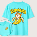 PetTaxClub Banana Cat Classic T-Shirt（Two Sided Print）