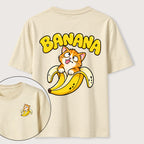 PetTaxClub Banana Cat Classic T-Shirt（Two Sided Print）