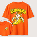 PetTaxClub Banana Cat Classic T-Shirt（Two Sided Print）