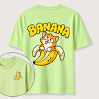 PetTaxClub Banana Cat Classic T-Shirt（Two Sided Print）