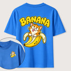 PetTaxClub Banana Cat Classic T-Shirt（Two Sided Print）