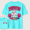 PetTaxClub Installing Muscles Rabbit Classic T Shirt （Two Sided Print）