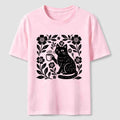 PetTaxClub Coffee Cat Floral Classic T-Shirt