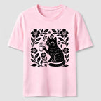 PetTaxClub Coffee Cat Floral Classic T-Shirt