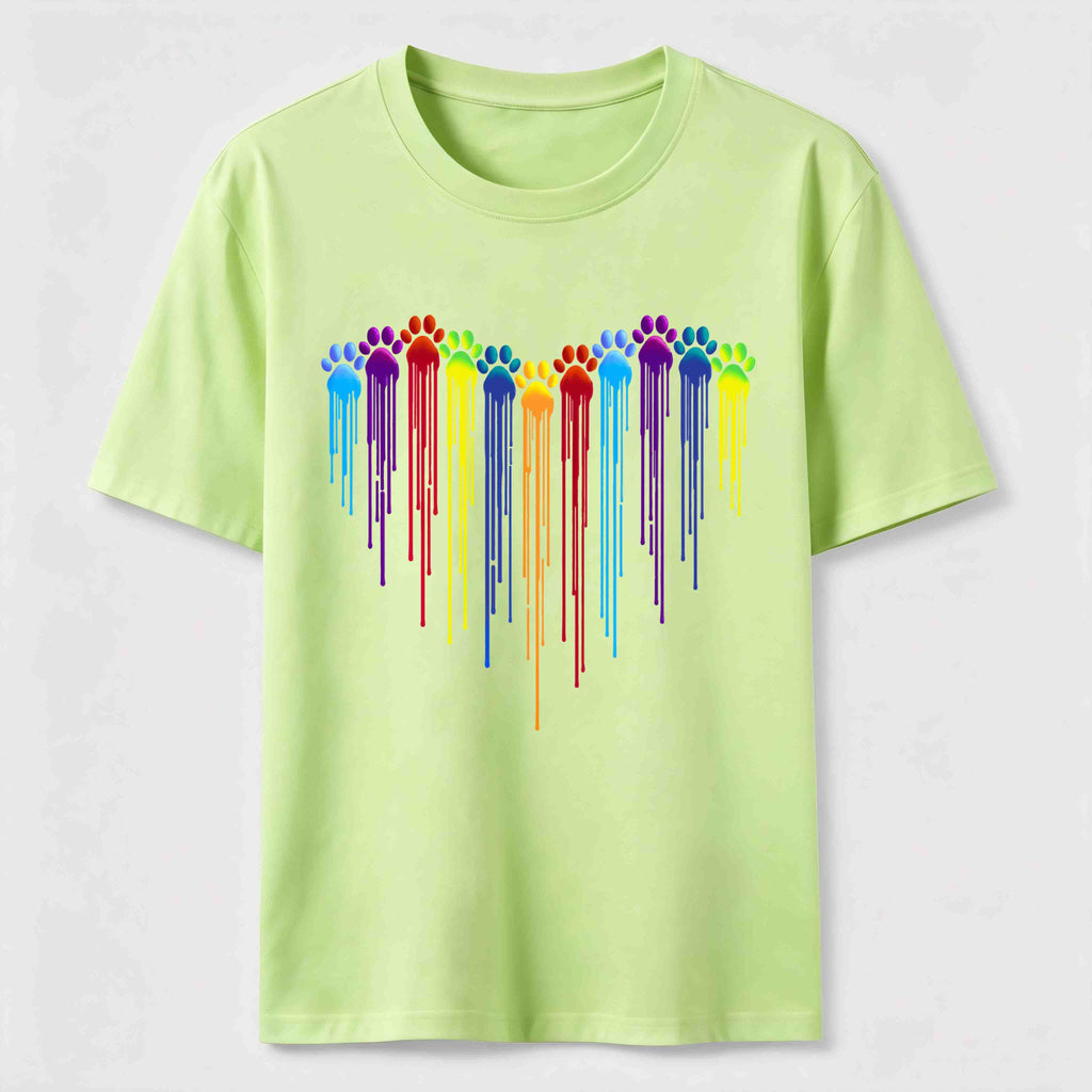 PetTaxClub Rainbow Paw Classic T-Shirt