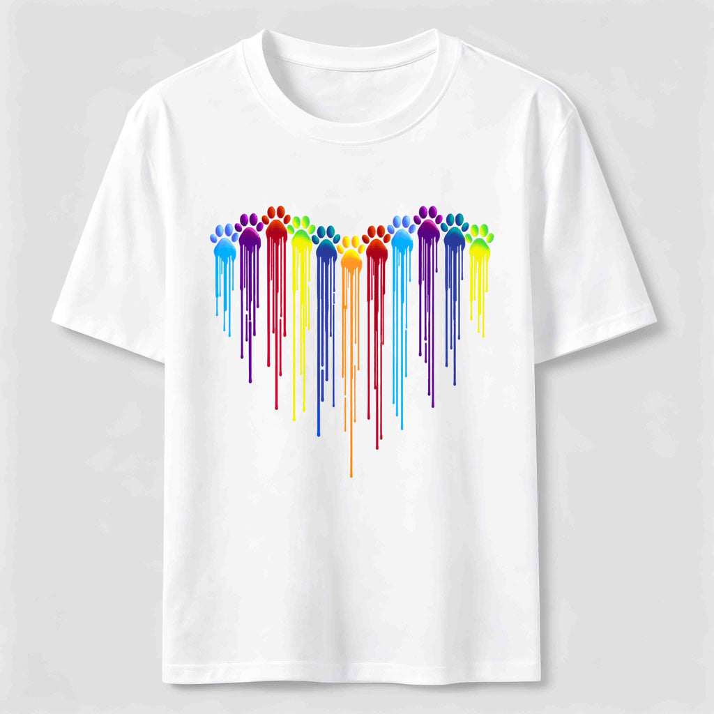 PetTaxClub Rainbow Paw Classic T-Shirt