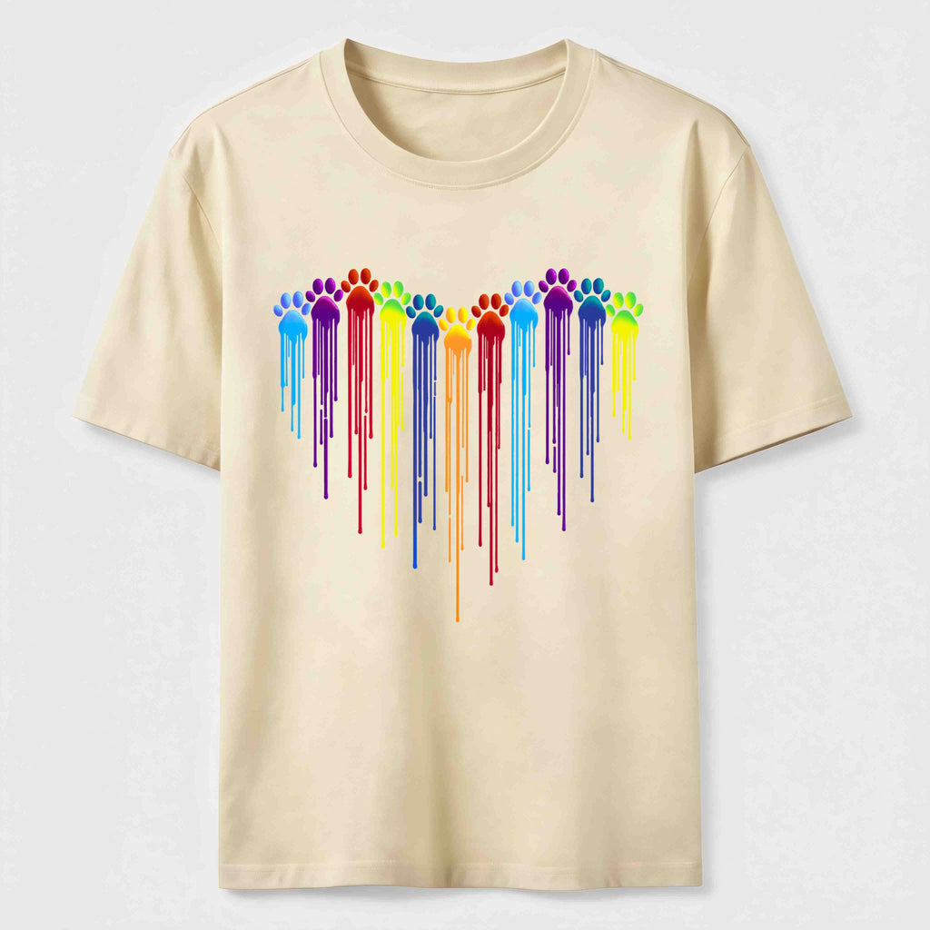 PetTaxClub Rainbow Paw Classic T-Shirt