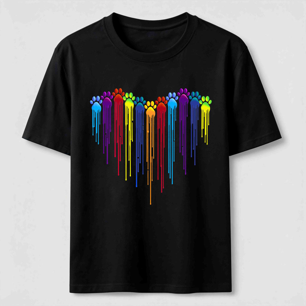PetTaxClub Rainbow Paw Classic T-Shirt
