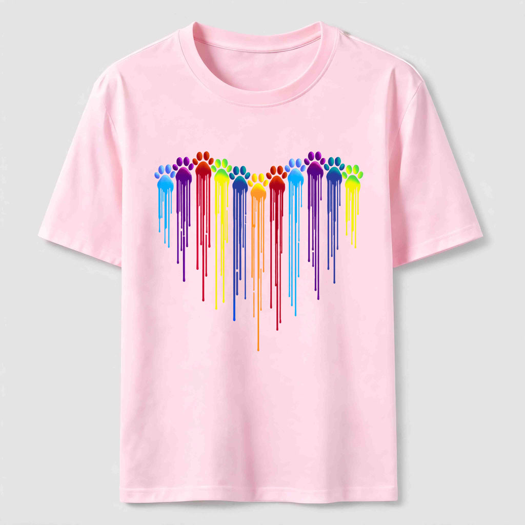 PetTaxClub Rainbow Paw Classic T-Shirt