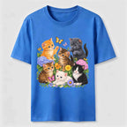 PetTaxClub Floral Kittens Classic T-Shirt