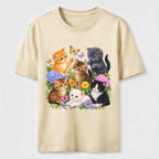 PetTaxClub Floral Kittens Classic T-Shirt
