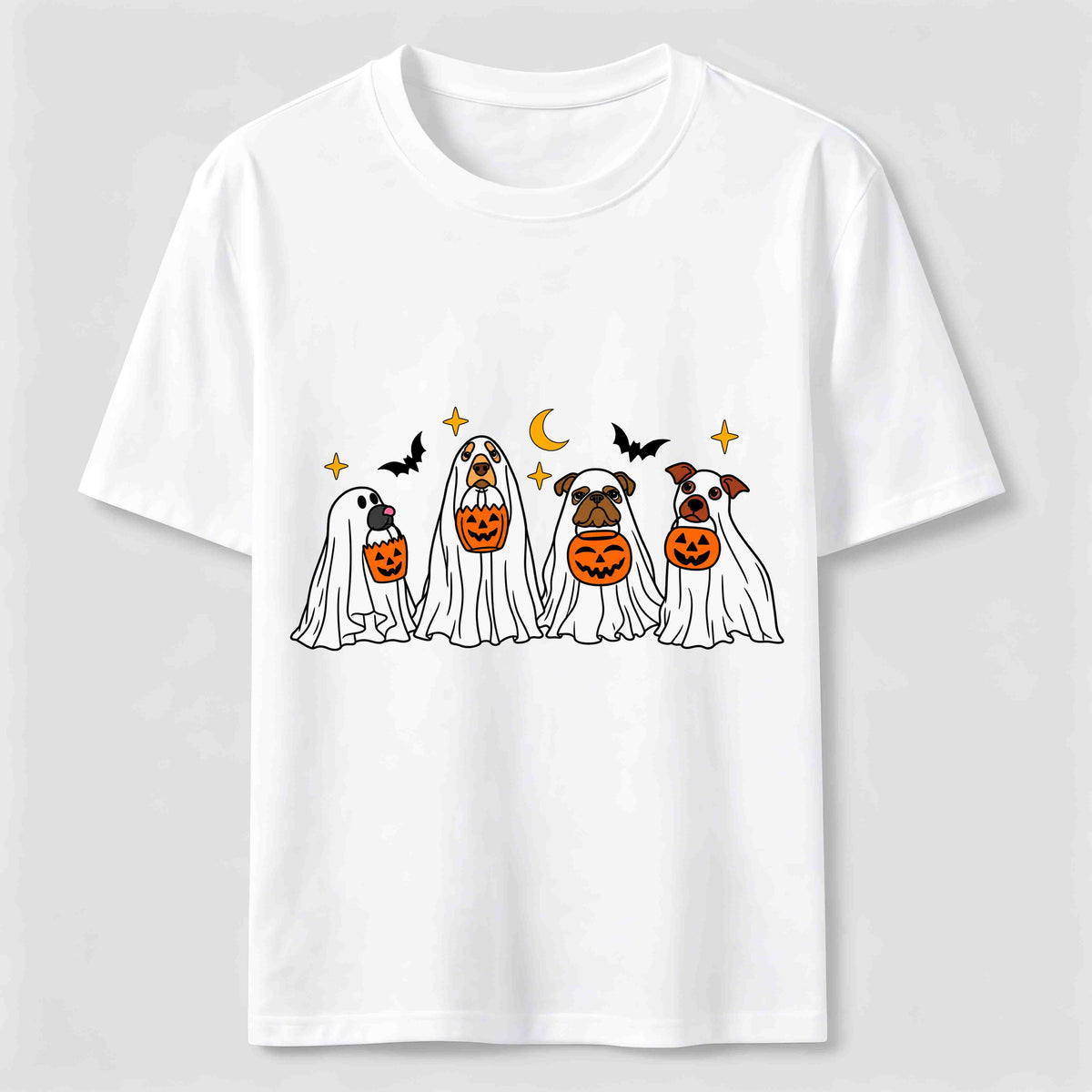 PetTaxClub Halloween Ghost Dogs Classic T-Shirt
