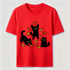 PetTaxClub Autumn Black Cats Classic T-Shirt