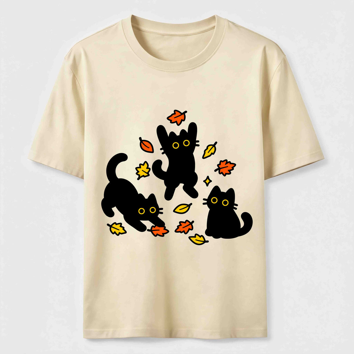 PetTaxClub Autumn Black Cats Classic T-Shirt