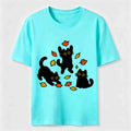 PetTaxClub Autumn Black Cats Classic T-Shirt
