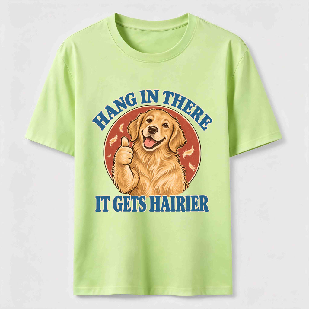 PetTaxClub Hang in There Golden Retriever Classic T-Shirt