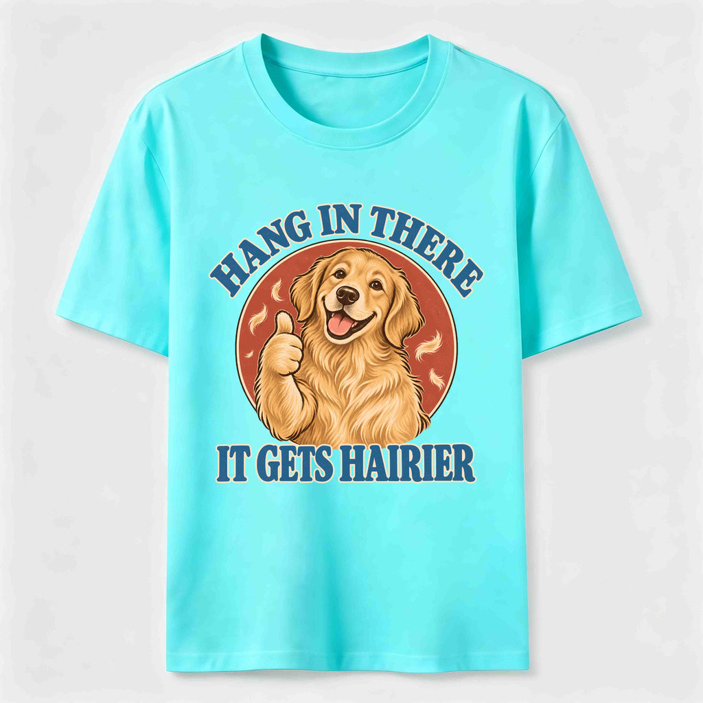 PetTaxClub Hang in There Golden Retriever Classic T-Shirt