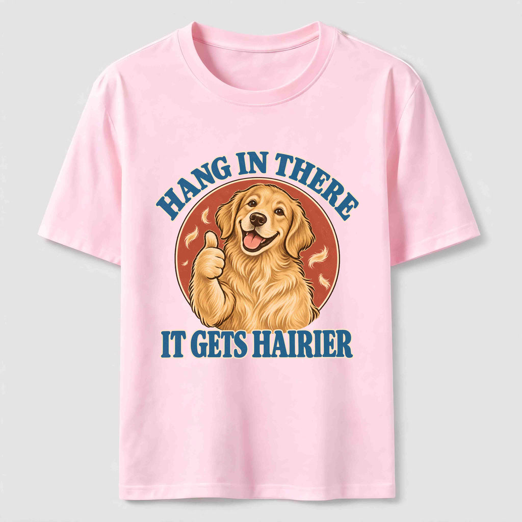 PetTaxClub Hang in There Golden Retriever Classic T-Shirt