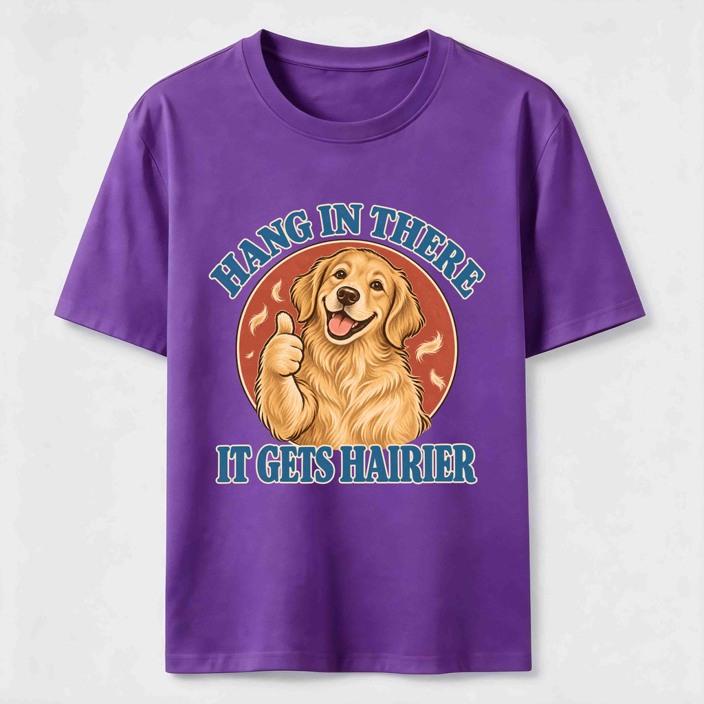 PetTaxClub Hang in There Golden Retriever Classic T-Shirt