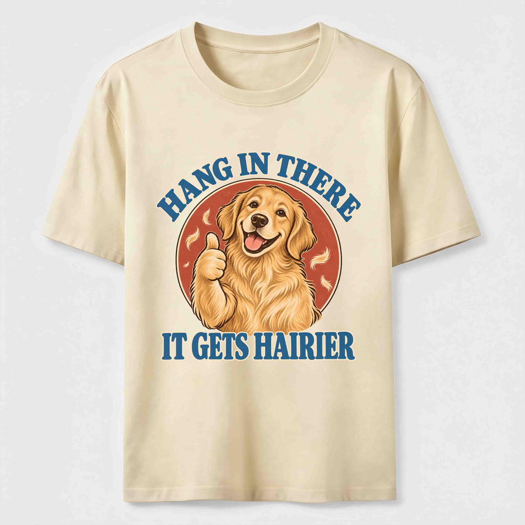 PetTaxClub Hang in There Golden Retriever Classic T-Shirt