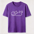 PetTaxClub Cat Line Art Classic T-Shirt