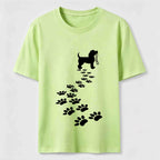 PetTaxClub Dog Walk Trail pattern Classic T-Shirt