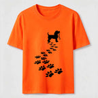 PetTaxClub Dog Walk Trail pattern Classic T-Shirt