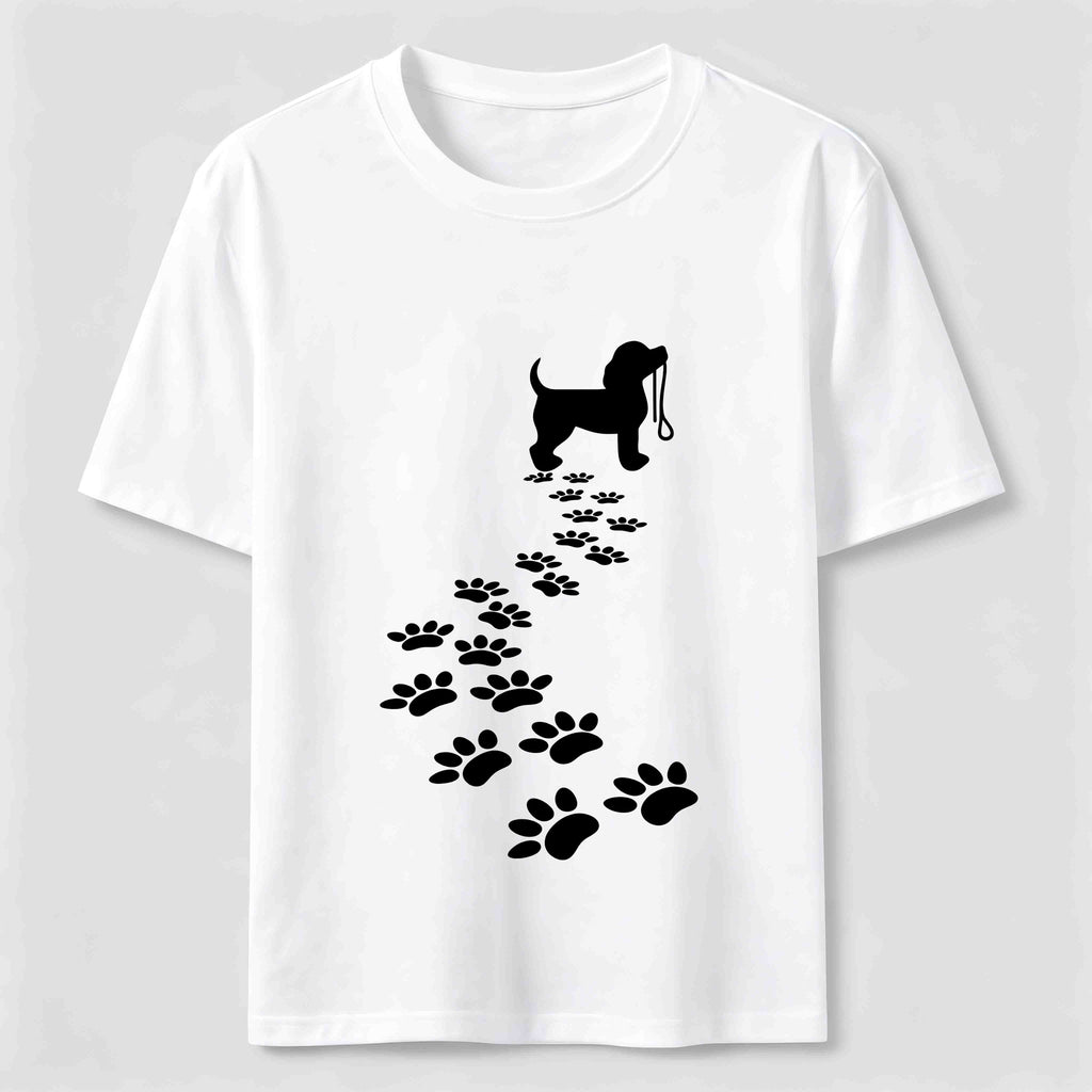 PetTaxClub Dog Walk Trail pattern Classic T-Shirt