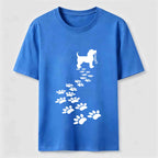 PetTaxClub Dog Walk Trail pattern Classic T-Shirt