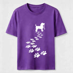 PetTaxClub Dog Walk Trail pattern Classic T-Shirt