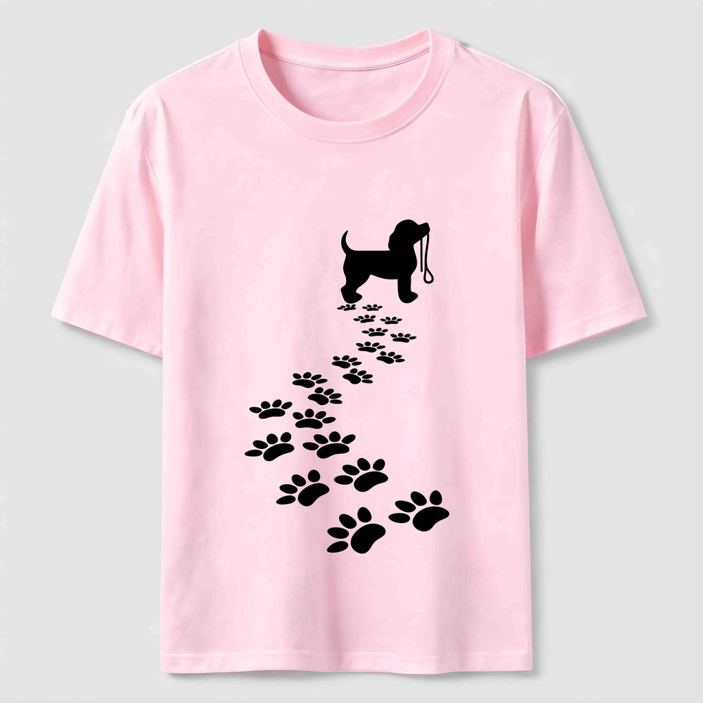 PetTaxClub Dog Walk Trail pattern Classic T-Shirt