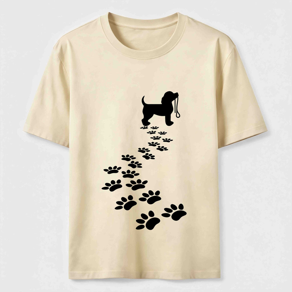 PetTaxClub Dog Walk Trail pattern Classic T-Shirt