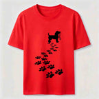 PetTaxClub Dog Walk Trail pattern Classic T-Shirt
