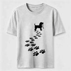 PetTaxClub Dog Walk Trail pattern Classic T-Shirt