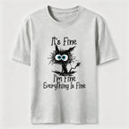 PetTaxClub Everything Is Fine Cat Classic T-Shirt