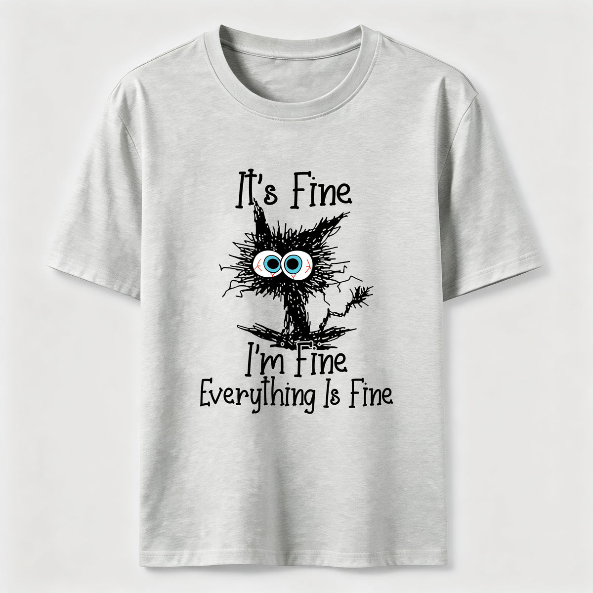 PetTaxClub Everything Is Fine Cat Classic T-Shirt