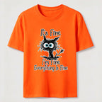 PetTaxClub Everything Is Fine Cat Classic T-Shirt