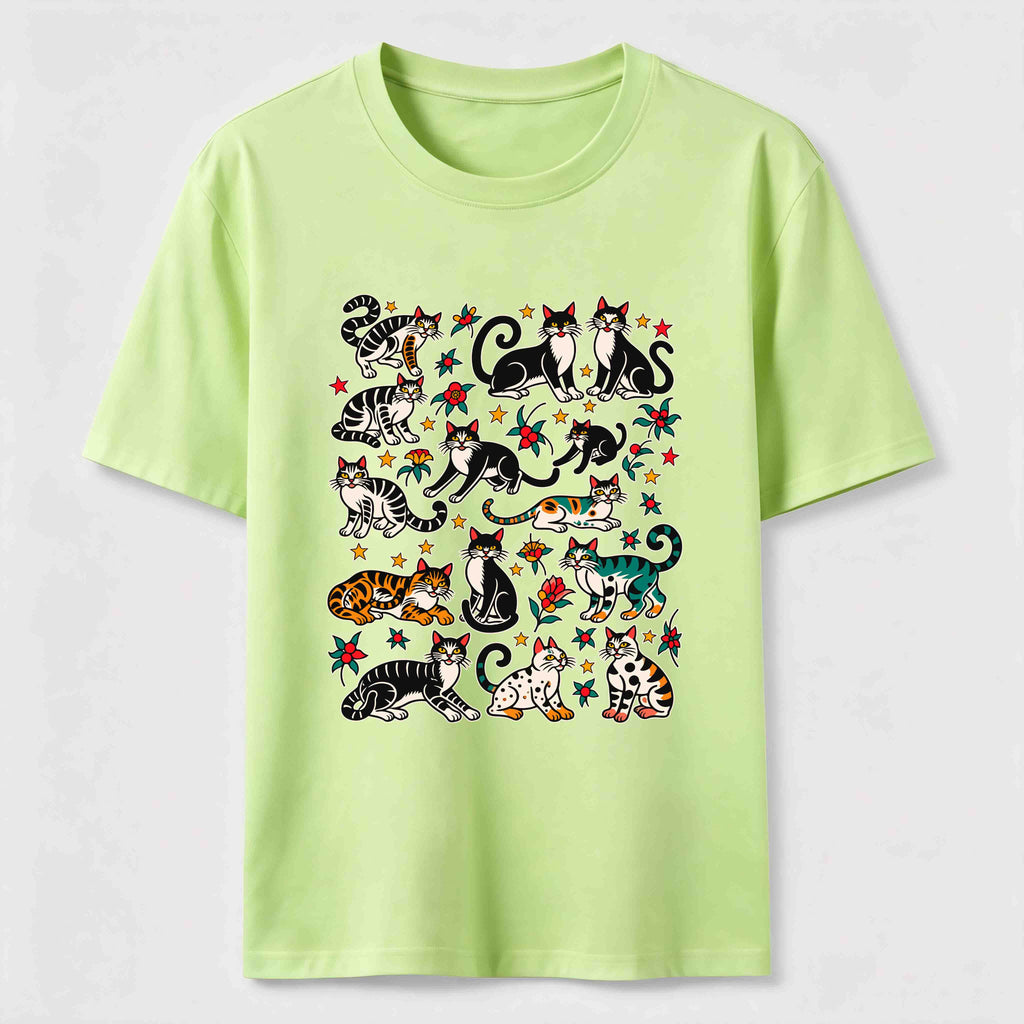 PetTaxClub Vintage Cat Parade Classic T-Shirt