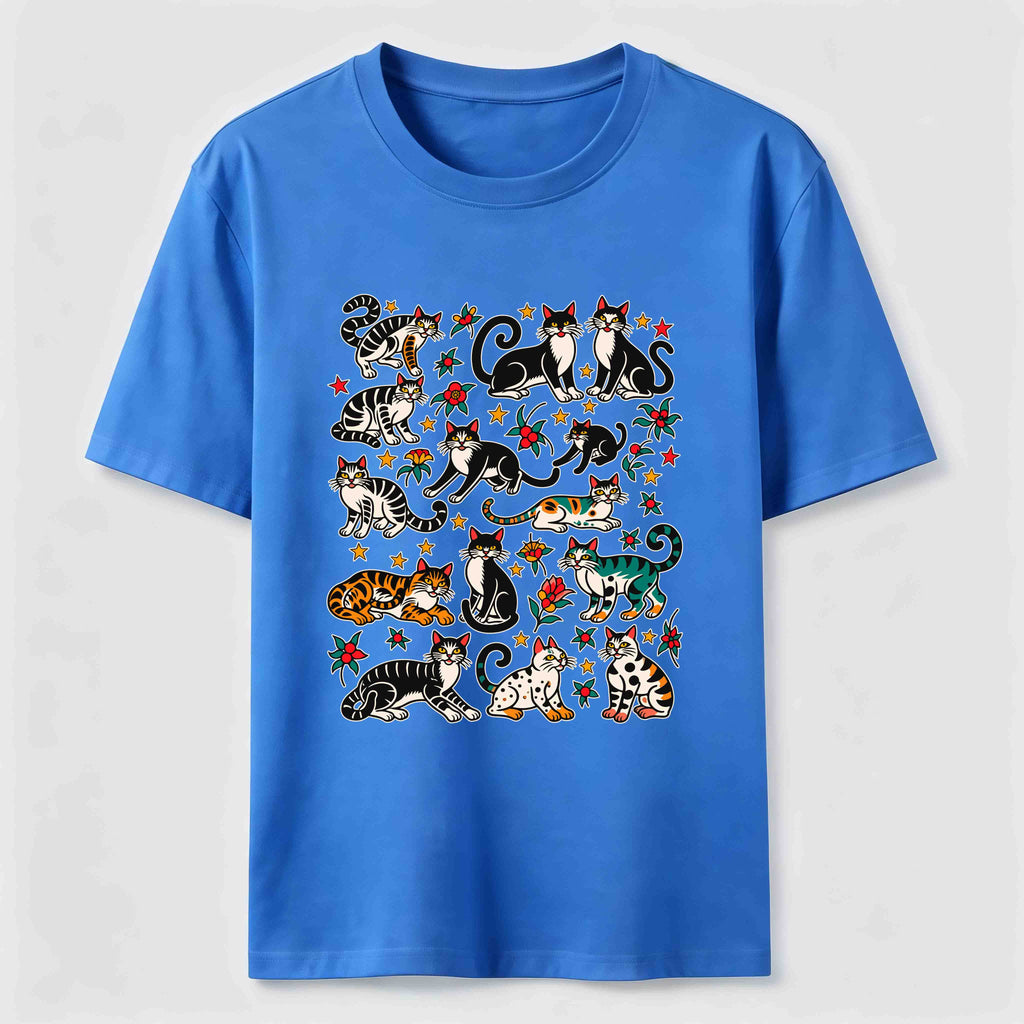 PetTaxClub Vintage Cat Parade Classic T-Shirt