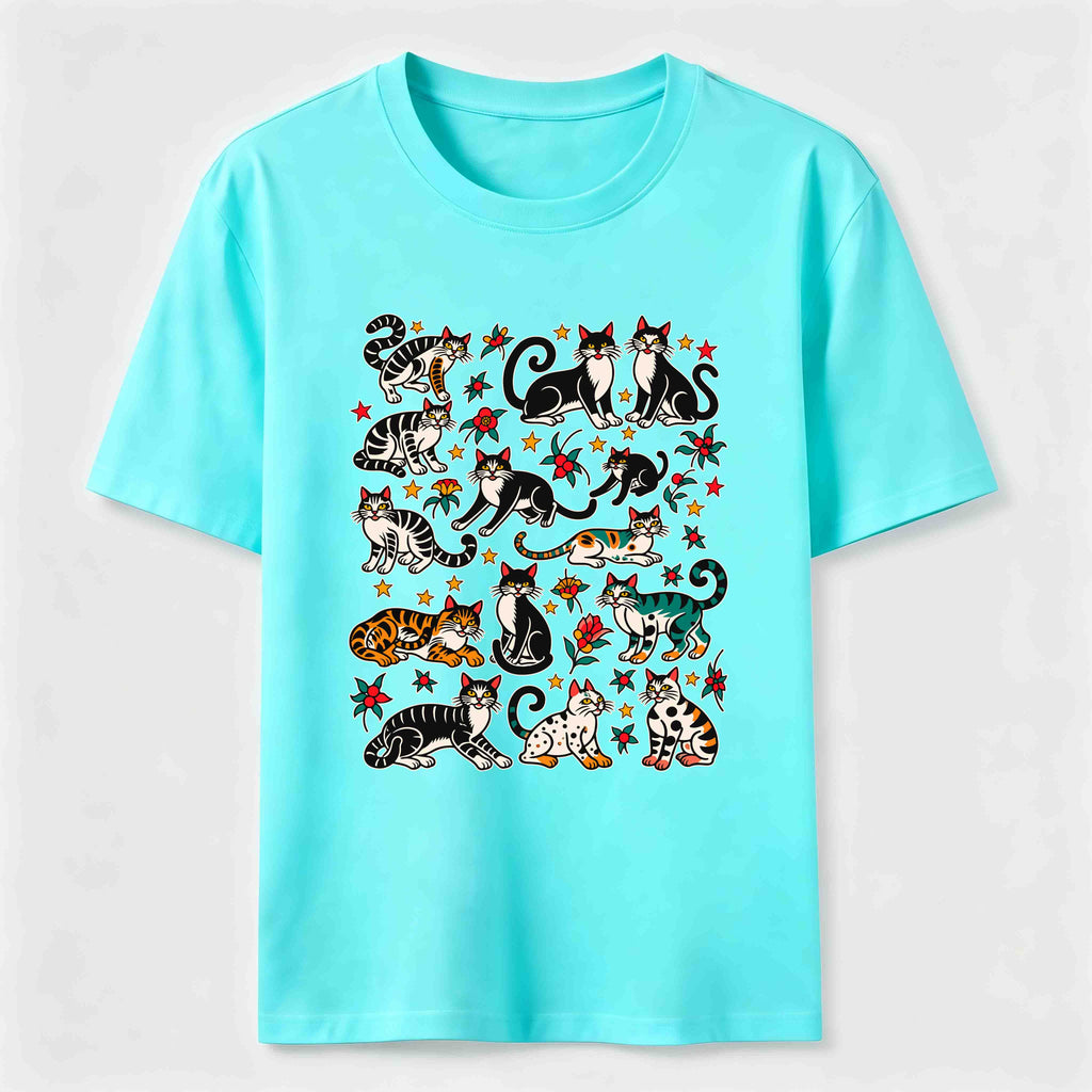 PetTaxClub Vintage Cat Parade Classic T-Shirt