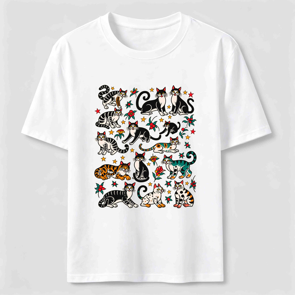 PetTaxClub Vintage Cat Parade Classic T-Shirt
